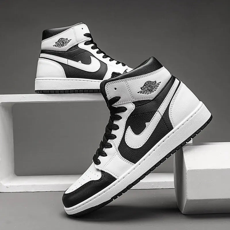 Sneakhype Phantom Grey High-Top Sneakers – Premium Urban Streetwear Edition