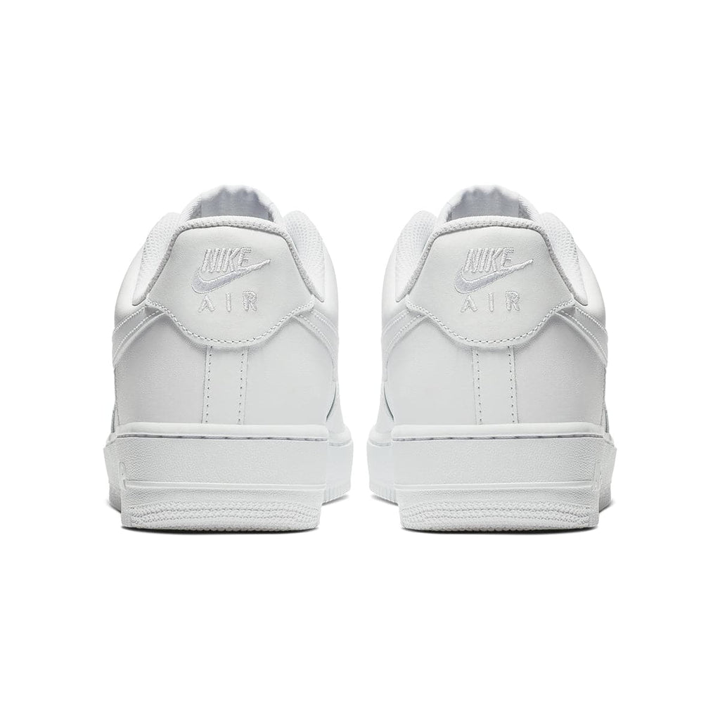 Nike Air Force 1 Mid Triple White Premium Street Sneakers