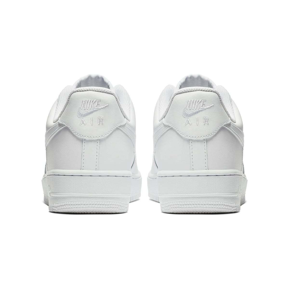 Nike Air Force 1 Mid Triple White Premium Street Sneakers