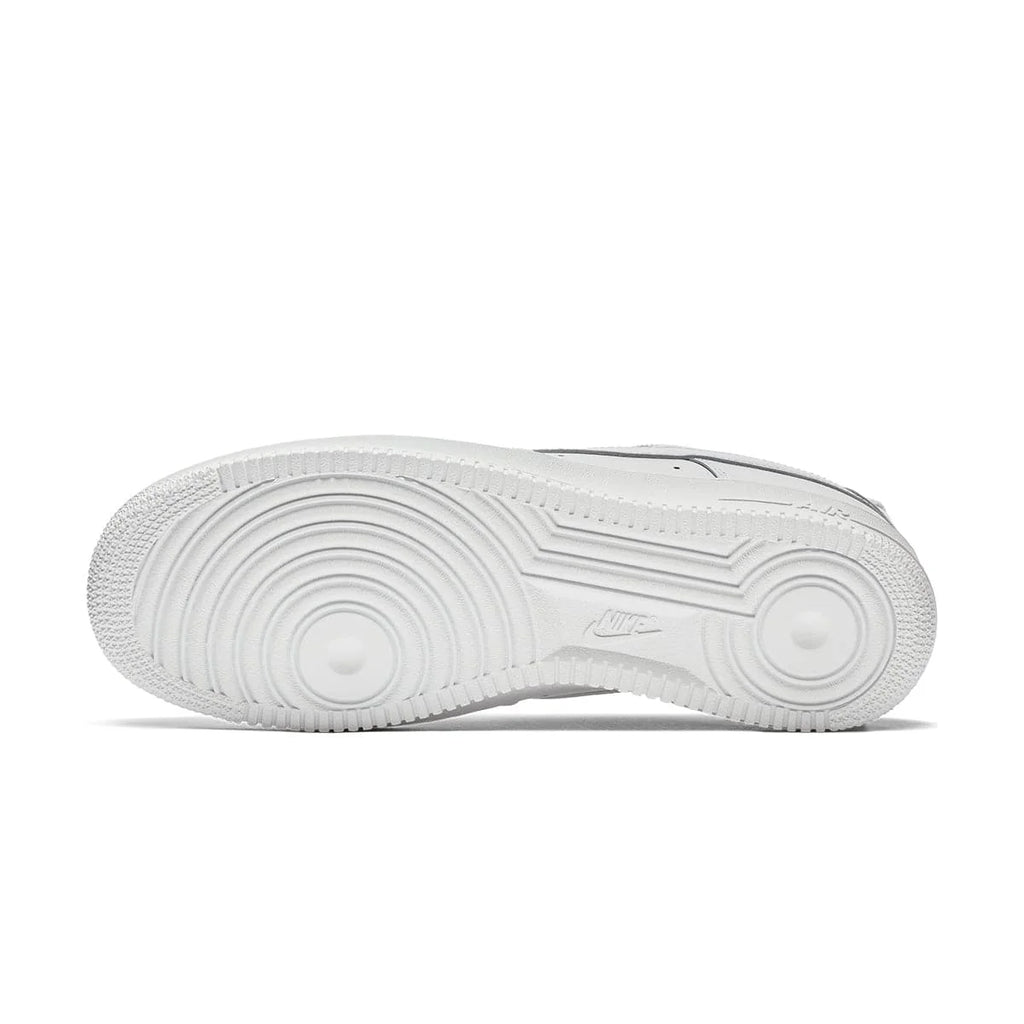 Nike Air Force 1 Mid Triple White Premium Street Sneakers