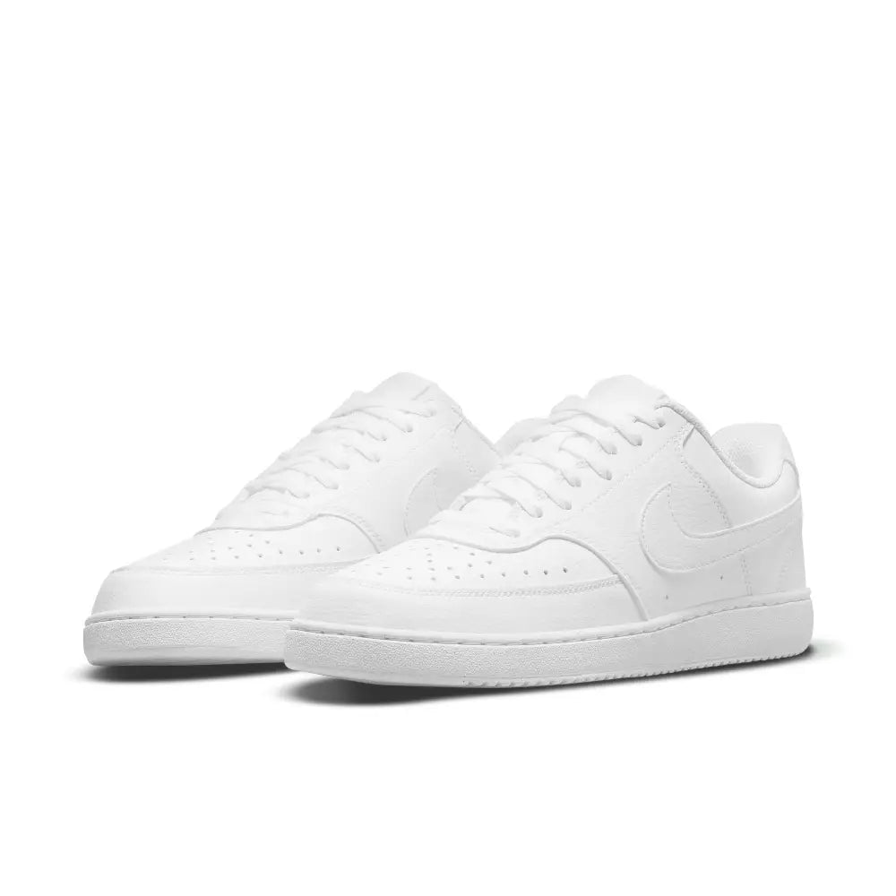 Nike Court Vision Low Triple White Classic Sneakers