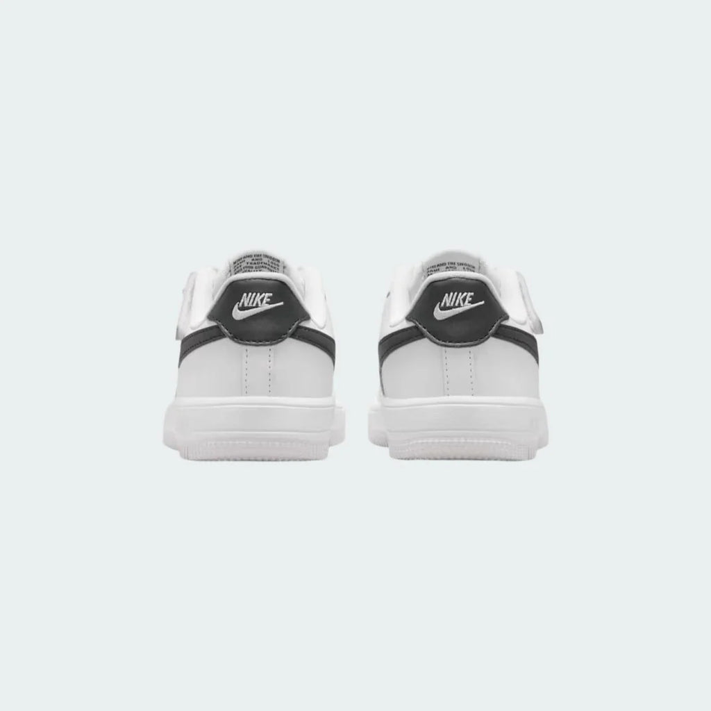 Nike Air Force 1 White Black Swoosh Sneakers