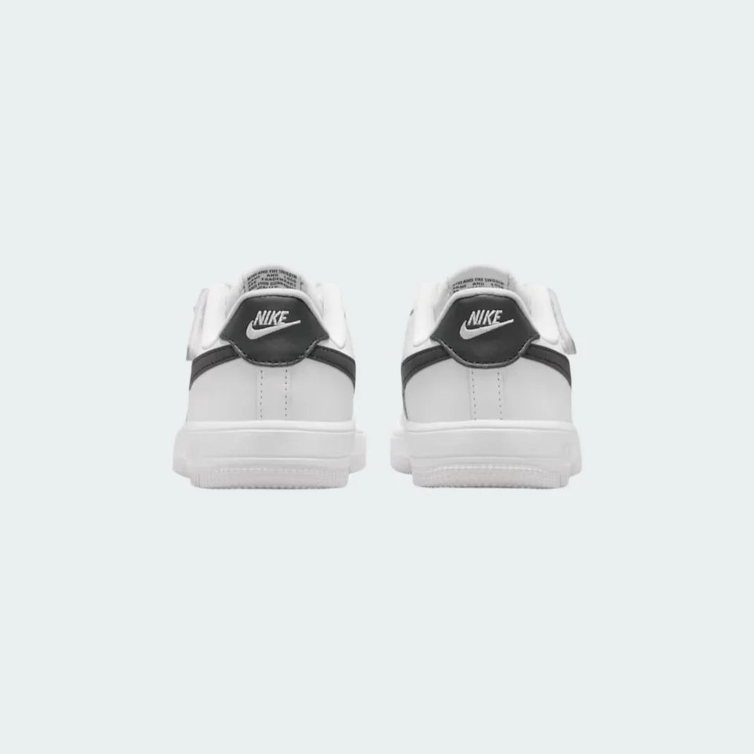 Nike Air Force 1 White Black Swoosh Sneakers