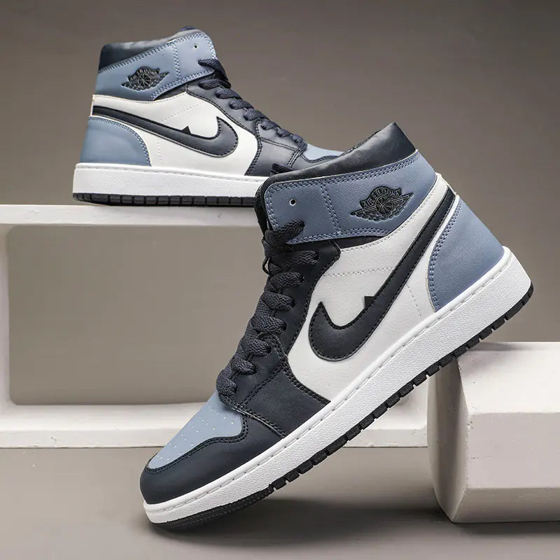 Sneakhype Phantom Grey High-Top Sneakers – Premium Urban Streetwear Edition