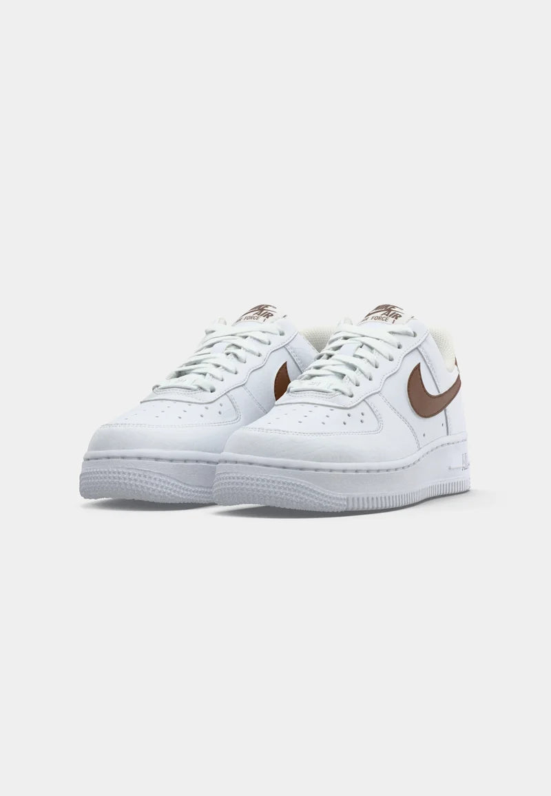 Nike Air Force 1 Low White Beige Premium Street Sneakers
