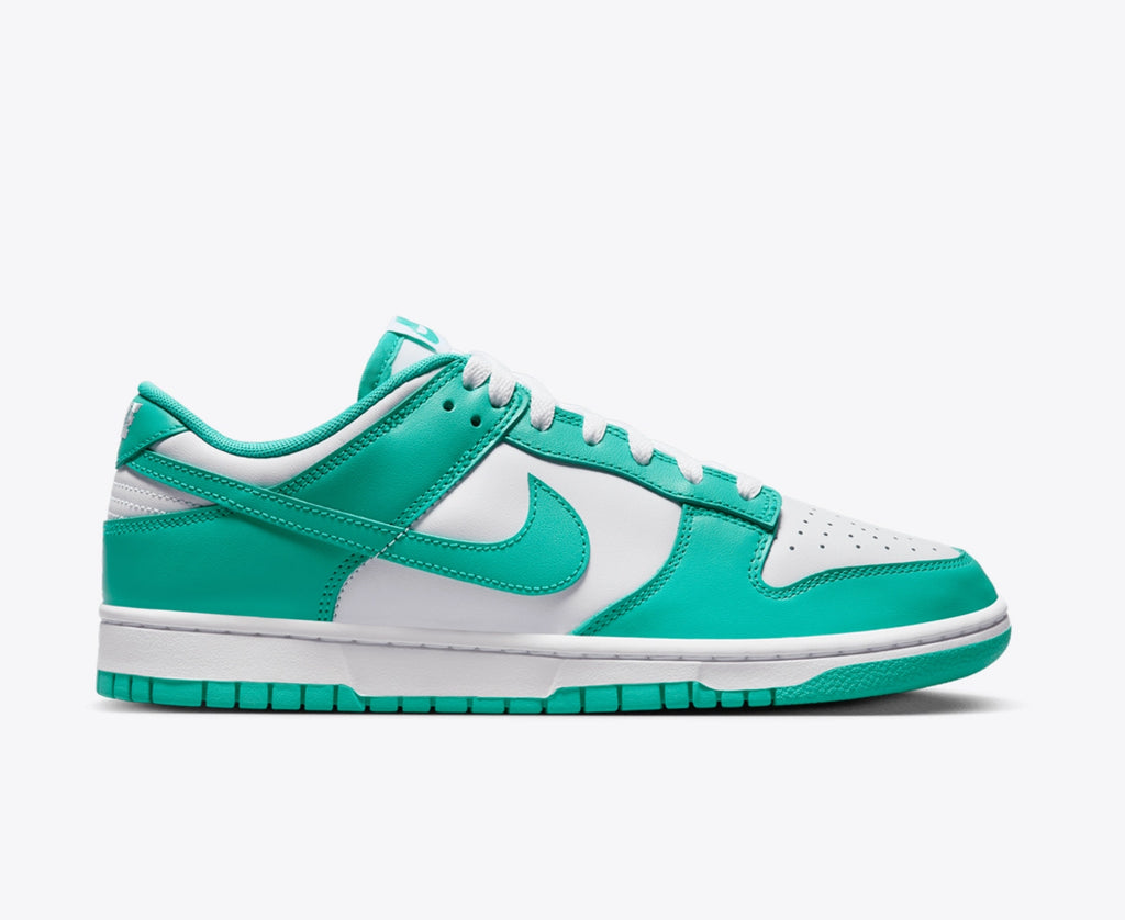 Nike Dunk Low White Green Sneakers