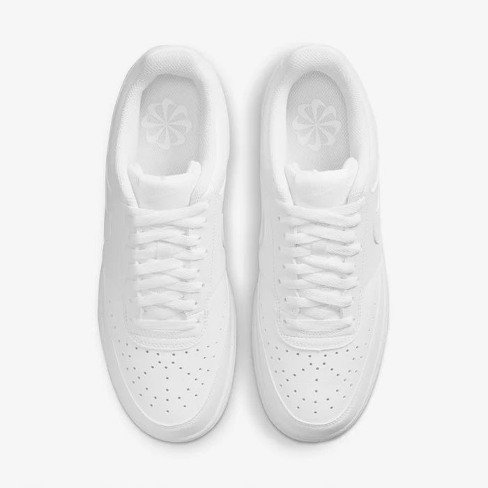 Nike Court Vision Low Triple White Classic Sneakers