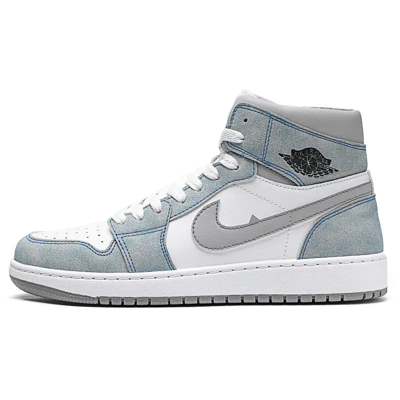 Sneakhype Phantom Grey High-Top Sneakers – Premium Urban Streetwear Edition