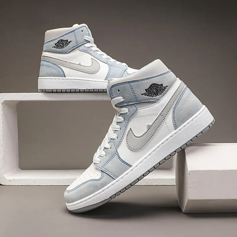 Sneakhype Phantom Grey High-Top Sneakers – Premium Urban Streetwear Edition