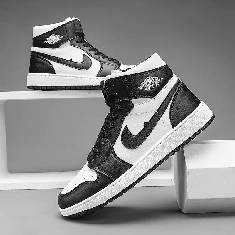 Sneakhype Phantom Grey High-Top Sneakers – Premium Urban Streetwear Edition